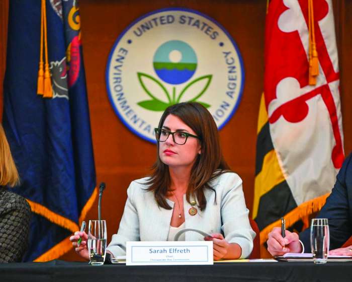 Senator Elfreth Making an Effort for Environment and Chesapeake